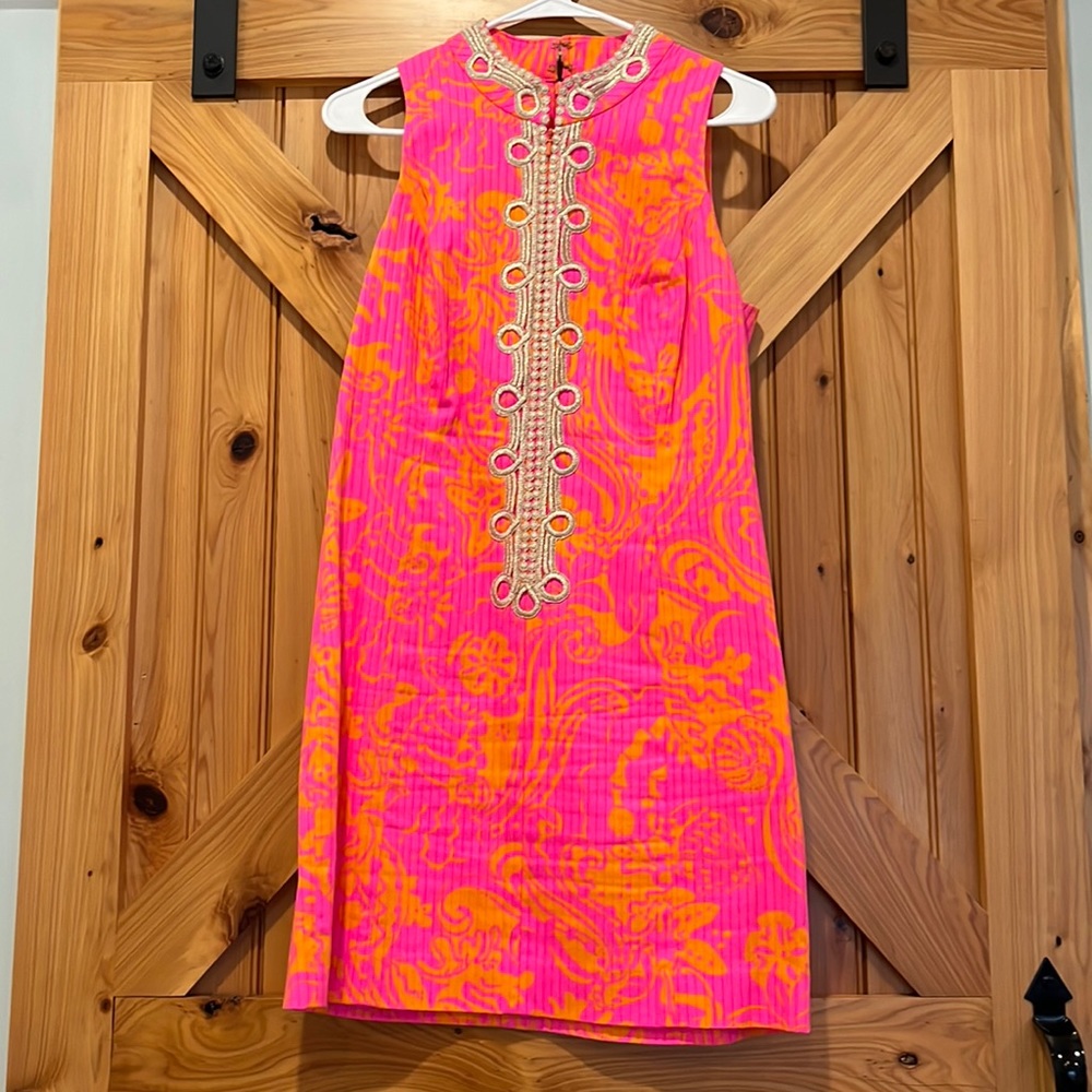 Lilly Pulitzer Shift Dress Size 8
